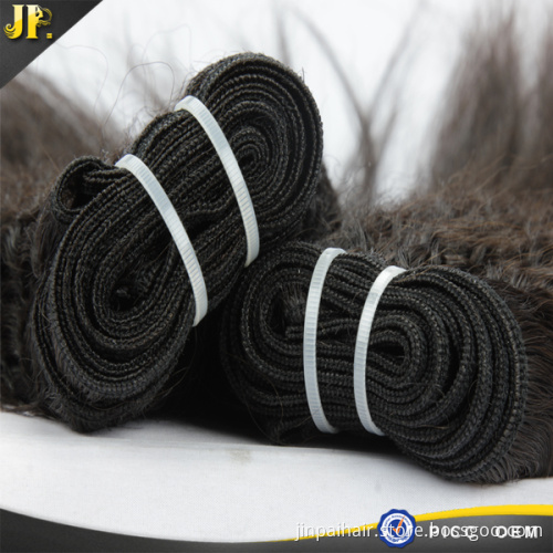 One Donor Hair 8A Orginal Human Hair Indian Kinky Straight Hair Weave